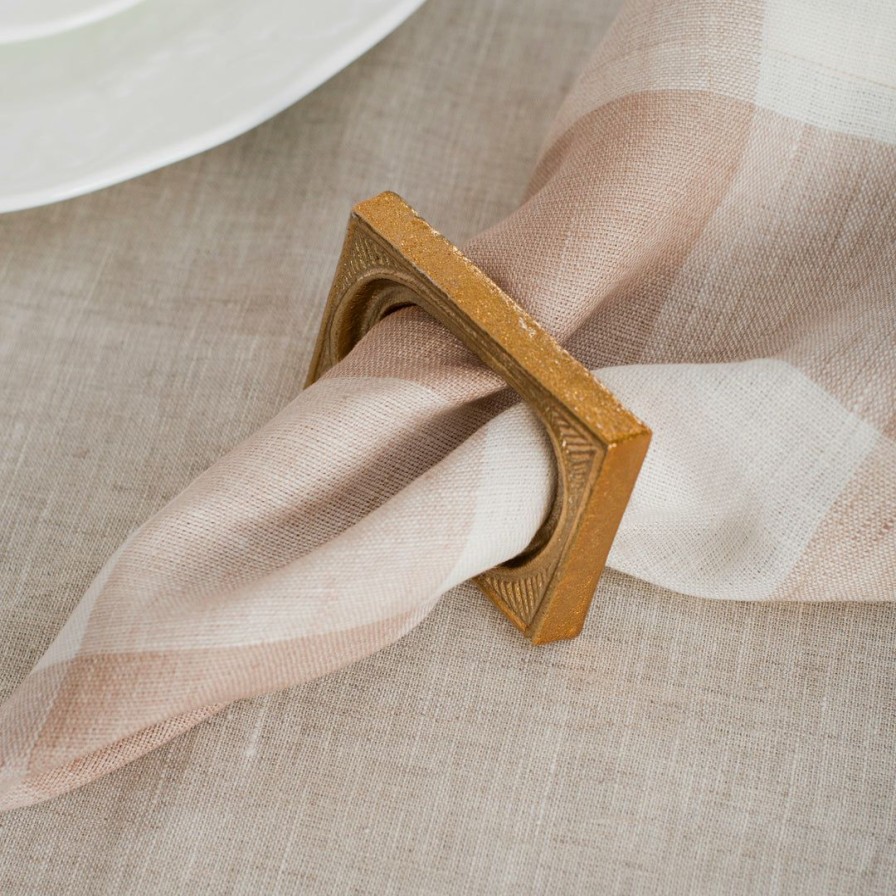 Table Top * | Elm & Oak Table Top Stella Napkin Rings