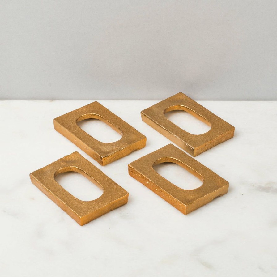 Table Top * | Elm & Oak Table Top Stella Napkin Rings