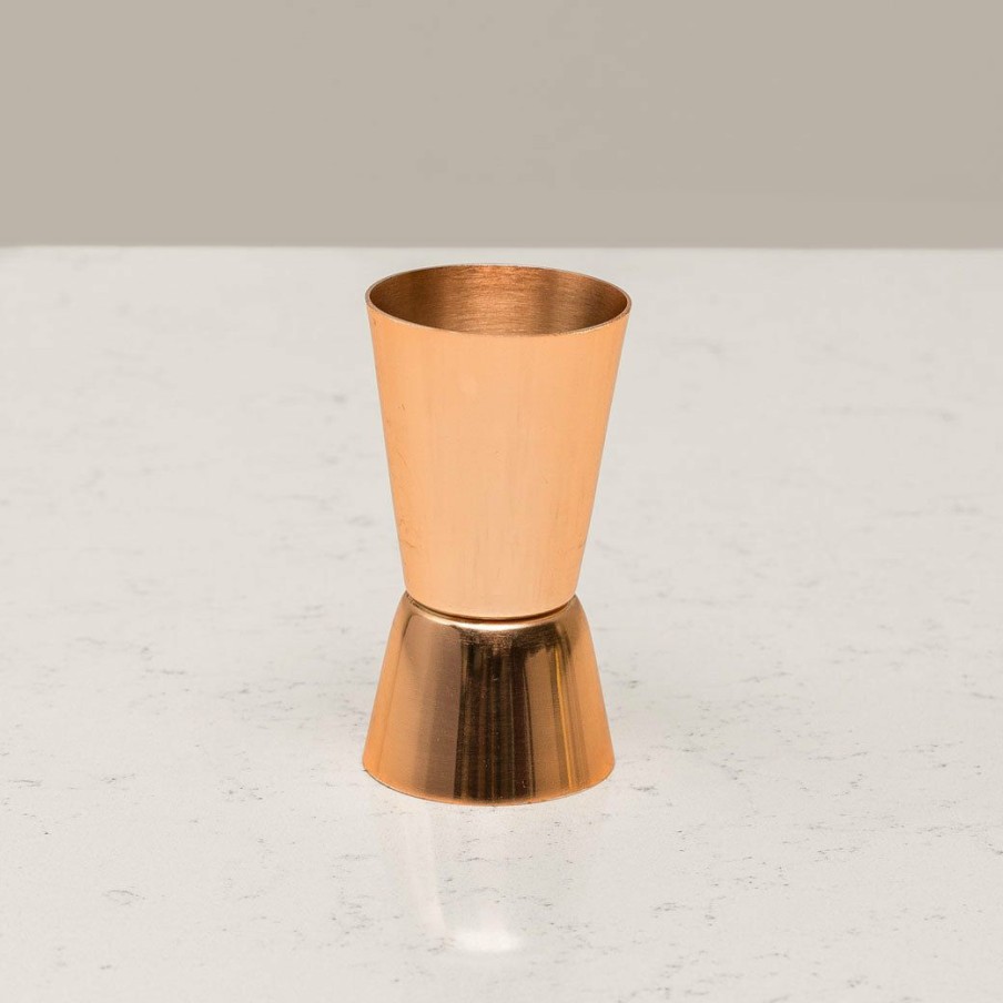 Barware * | Elm And Oak Rose Gold Peg Measure