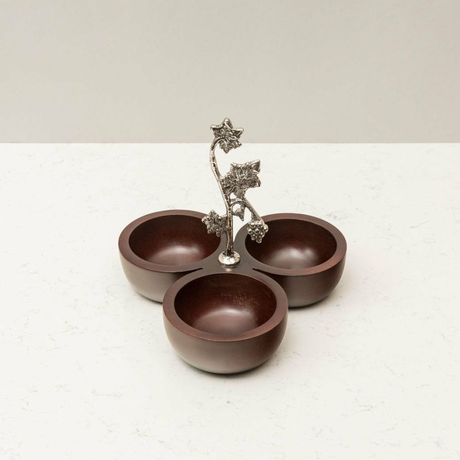 Table Top * | Elm And Oak Grape Wine Condiment Bowl Table Top