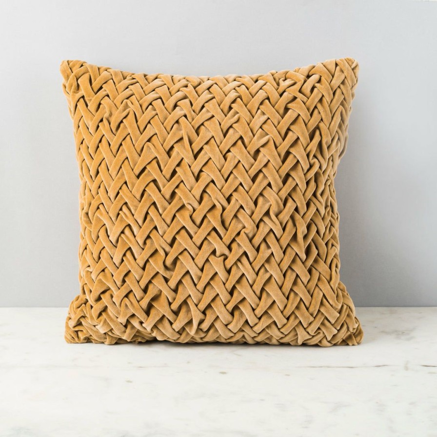 Textiles * | Elm And Oak Textiles Emiliano Sandshell Cushion