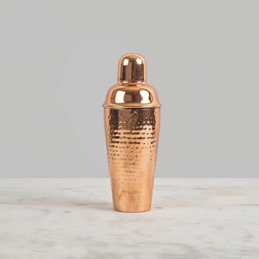 Barware * | Elm And Oak Barware Rose Gold Cocktail Shaker