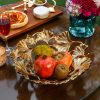 Table Top * | Elm And Oak Ginko Leaf Fruit Bowl