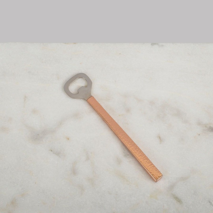 Barware * | Elm And Oak Rose Gold Bottle Opener