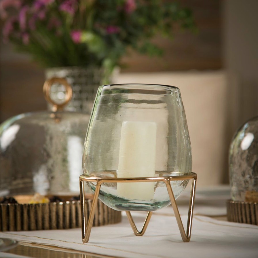 Table Top * | Elm & Oak Orb Candle Holder