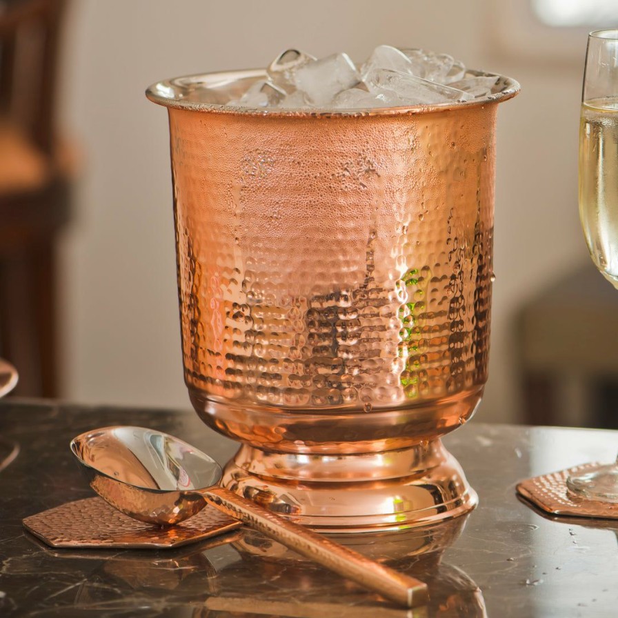 Barware * | Elm And Oak Rose Gold Ice Scoop