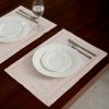 Textiles * | Elm & Oak Serena Pink Placemats (Set Of 4) Textiles