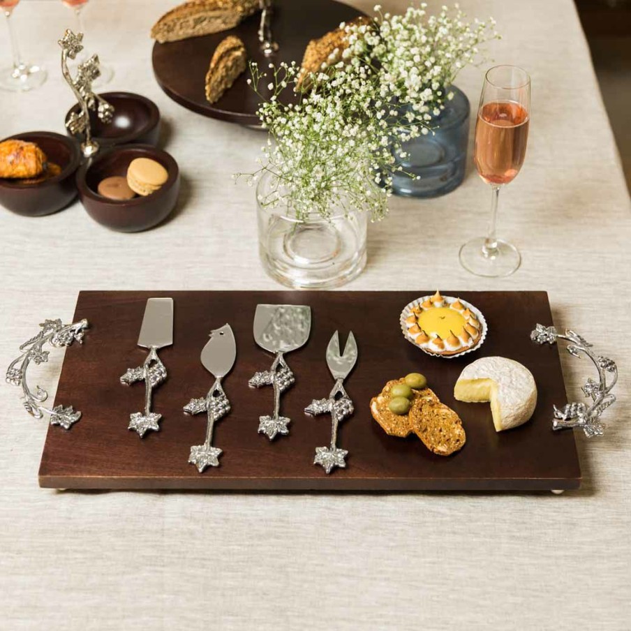 Table Top * | Elm And Oak Grape Wine Cheese Platter