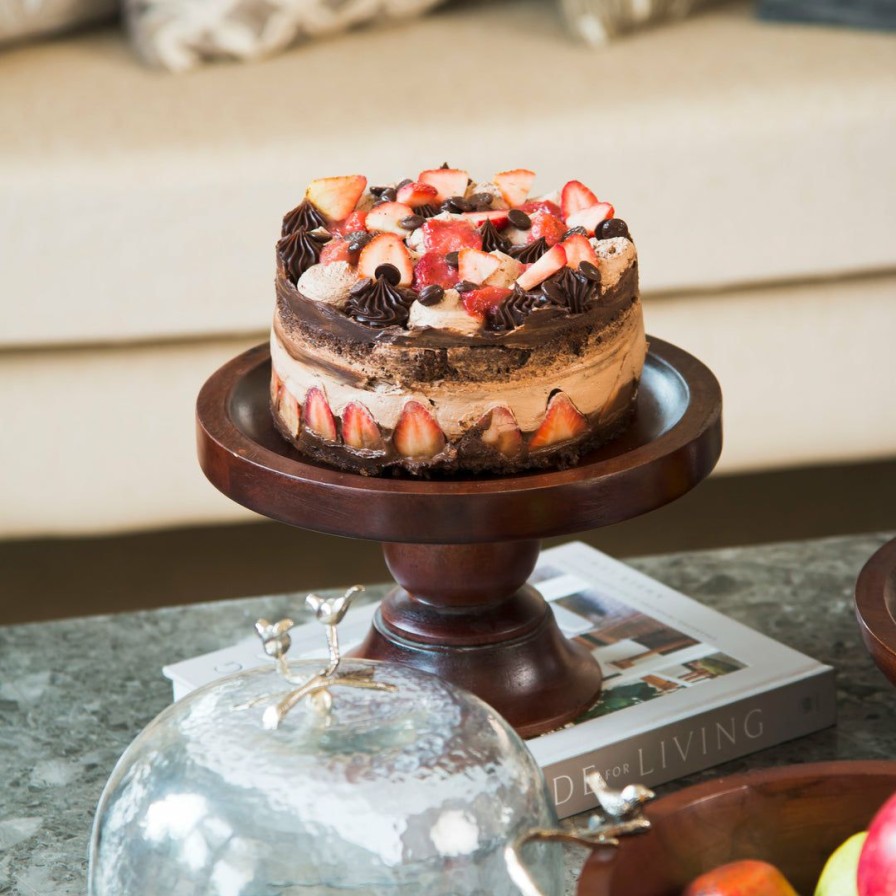 Table Top * | Elm And Oak Hummingbird Cake Stand And Dome