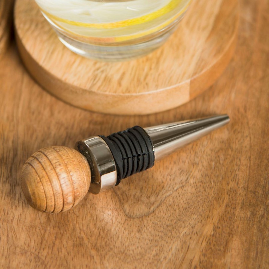 Barware * | Elm & Oak Brisbane Bottle Stopper