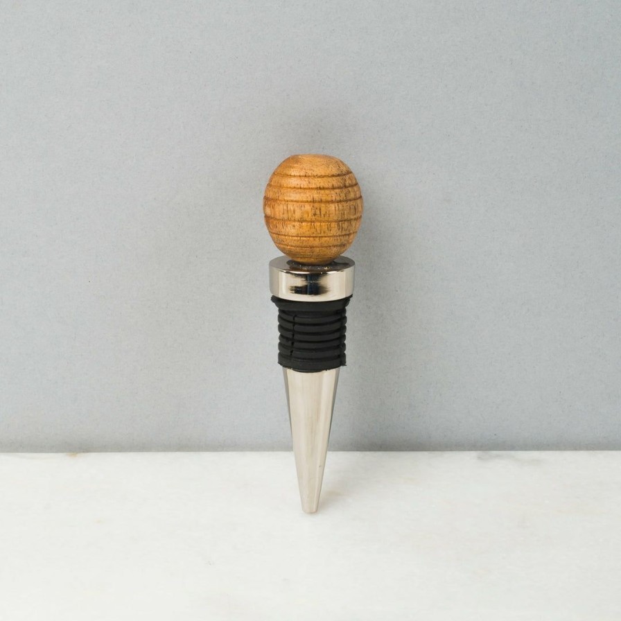 Barware * | Elm & Oak Brisbane Bottle Stopper