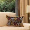 Textiles * | Elm And Oak Textiles Mamounia Multi Embroidered Cushion