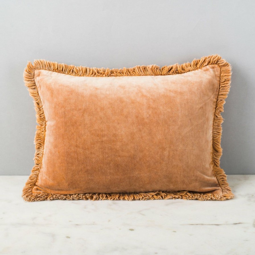 Textiles * | Elm And Oak Textiles Lugano Amber Cushion