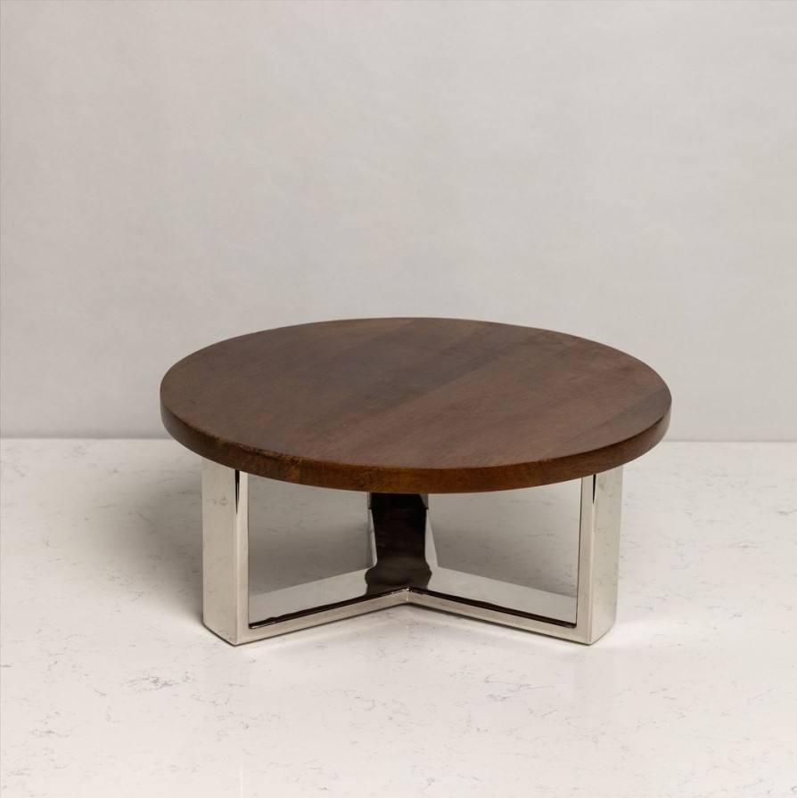 Table Top * | Elm & Oak Ladelle Cake Stand Table Top