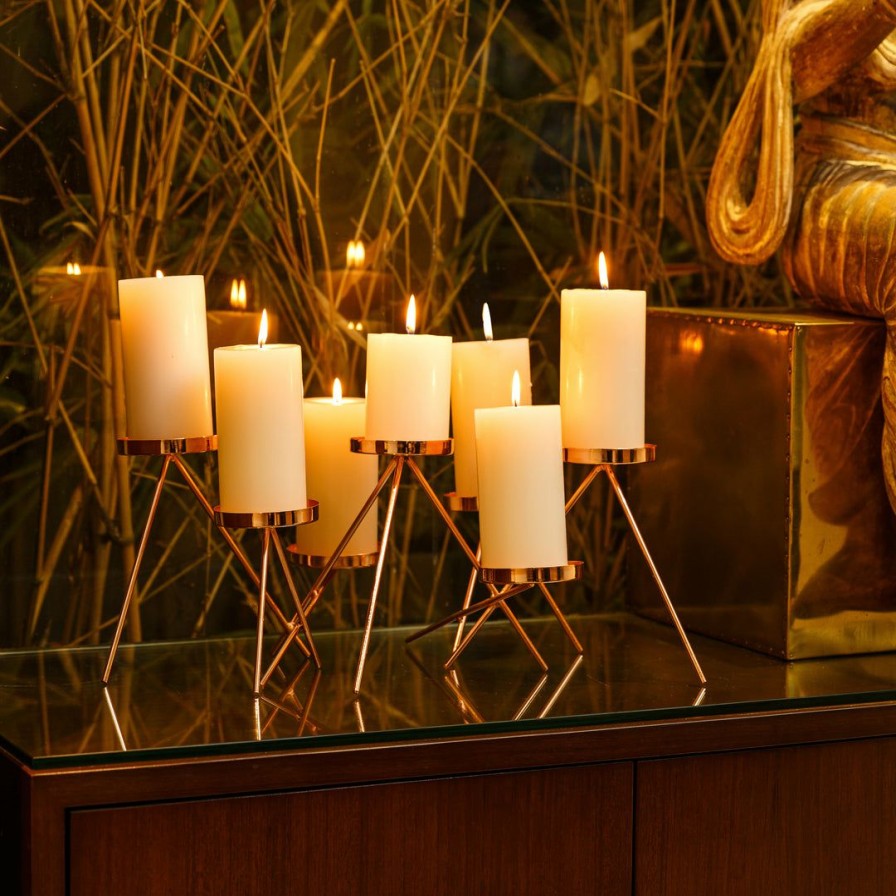 Table Top * | Elm And Oak Accessories Cluster Candle Holder