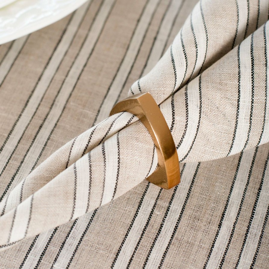 Table Top * | Elm & Oak Table Top Marcia Napkin Rings