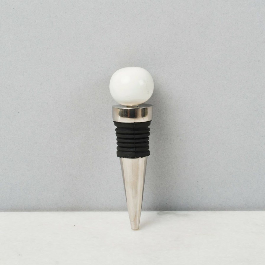 Barware * | Elm & Oak Logan Bottle Stopper