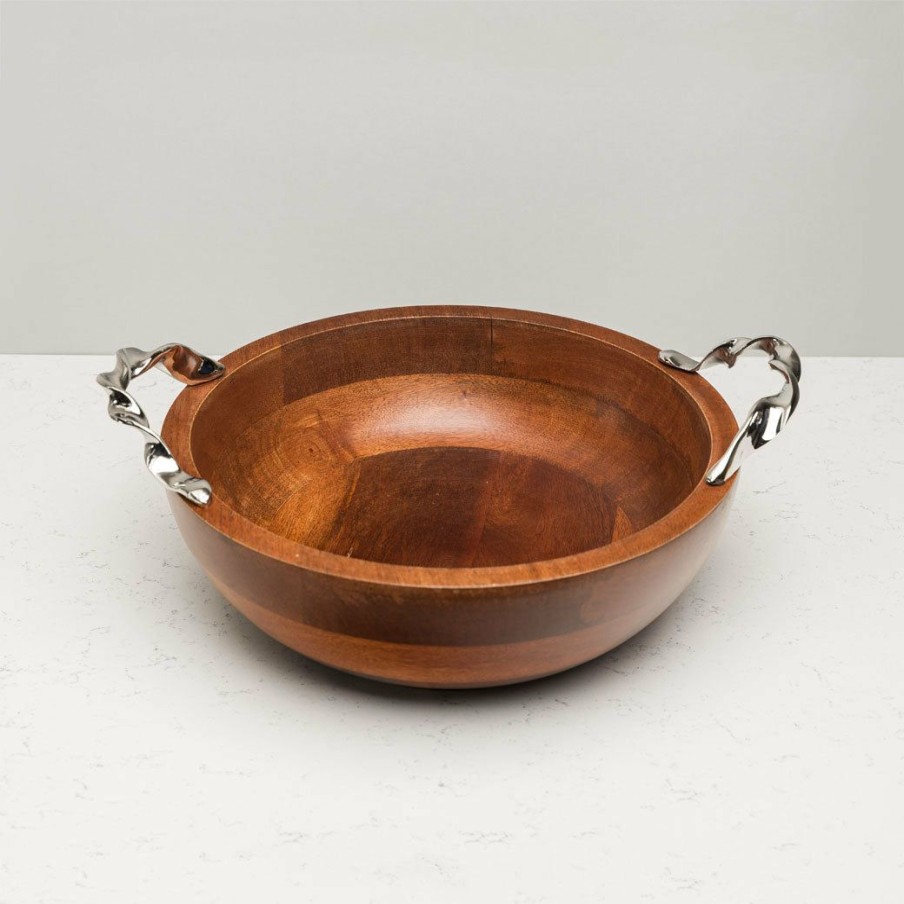 Table Top * | Elm And Oak Andreas Classic Salad Bowl Table Top